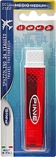 Voyage Toothbrush, medium, red - Piave — photo N2