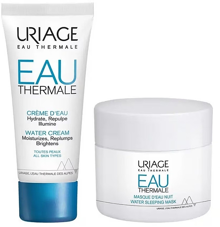 キット - Uriage Eau Thermale Water Cream & Mask Gift Set (f/mask/15ml + f/cr/40ml) — photo N2