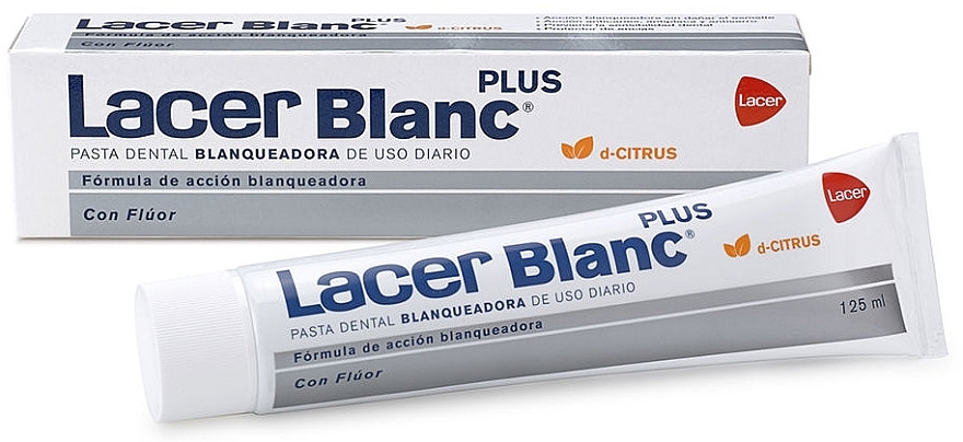 Toothpaste - Lacer Blanc Citrus Toothpaste — photo N1