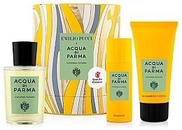 Fragrances, Perfumes, Cosmetics Acqua Di Parma Colonia Futura - Set (edc/100ml + sh/gel/75ml + deo/50ml) 