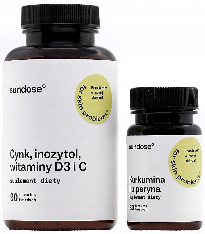 Dietary Supplement Set 'For Skin Problems' - Sundose Suplement Diety — photo N1