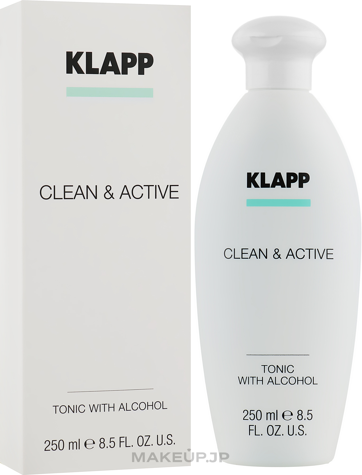 Face Tonic - Klapp Clean & Active Tonic with Alcohol — photo 250 ml