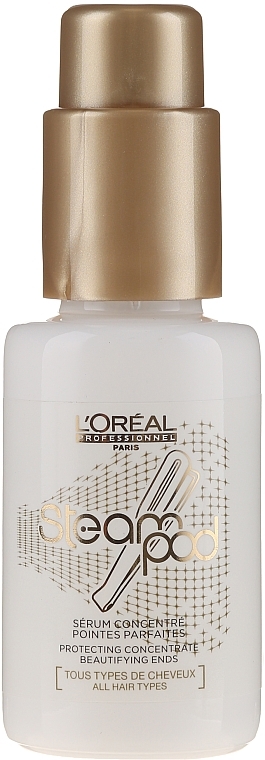 Damaged Hair Serum - L'Oreal Professionnel Steampod Protecting Concentrate Beautifying Ends — photo N3