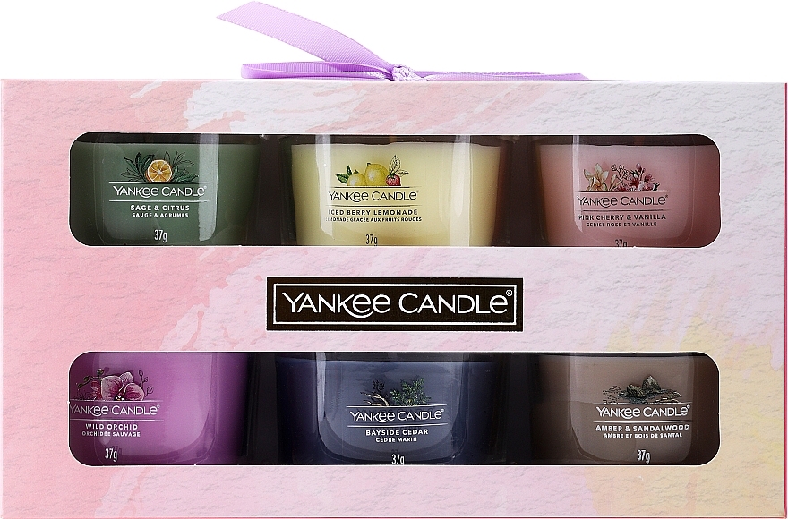 Set - Yankee Candle Mini Set (candle/6x37g) — photo N1