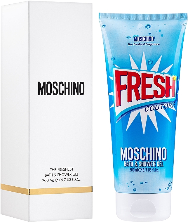 Moschino Fresh Couture - Shower & Bath Gel — photo N2