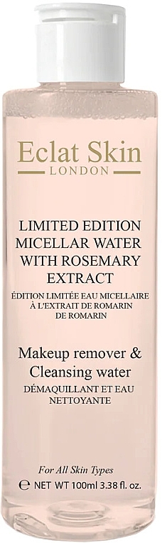 Micellar Water with Rosemary Extract - Eclat Skin London Limited Edition Micellar Water With Rosemary Extract — photo N1