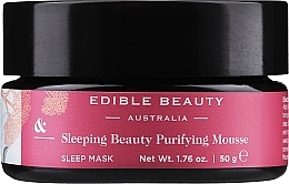 Fragrances, Perfumes, Cosmetics Cleansing Night Mask - Edible Beauty Sleeping Beauty Purifying Mousse