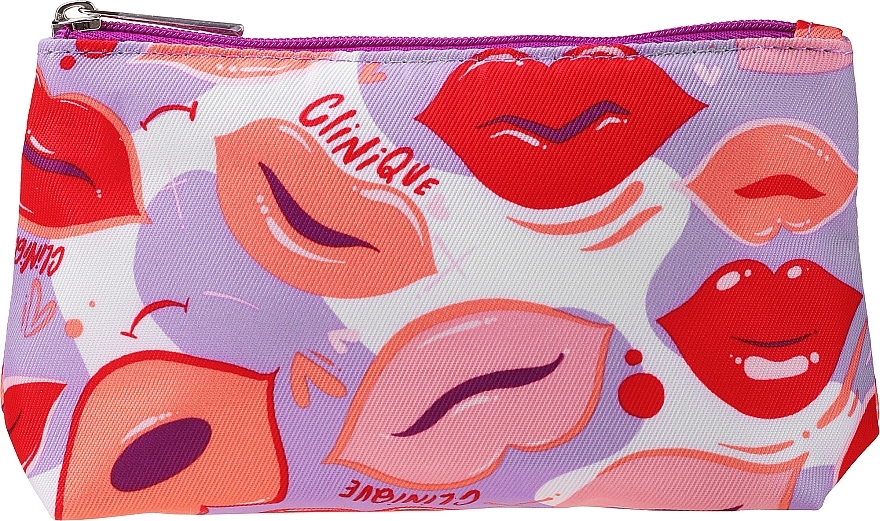 GIFT Makeup Bag with Trial-Size Products - Clinique (lot/30ml + lot/7ml+ lip/primer/3.8g + mascara/3.5ml) — photo N3