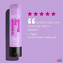Strengthening Conditioner - Matrix Total Results Unbreak My Blonde Strengthening Conditioner — photo N5