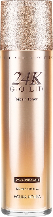 Gold Repair Toner - Holika Holika Prime Youth 24K Gold Repair Toner — photo N2