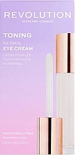 Retinol Eye Cream - Revolution Skincare Retinol Toning Eye Cream — photo N9