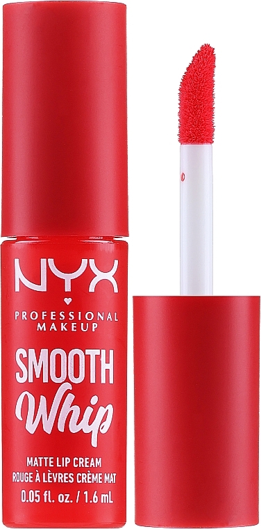 Liquid Matte Lipstick-Cream - NYX Professional Makeup Smooth Whip Matte Lip Cream (mini size) — photo N1