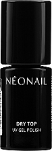 Gel Polish No Wipe Top Coat - NeoNail Professional Top Dry — photo N1