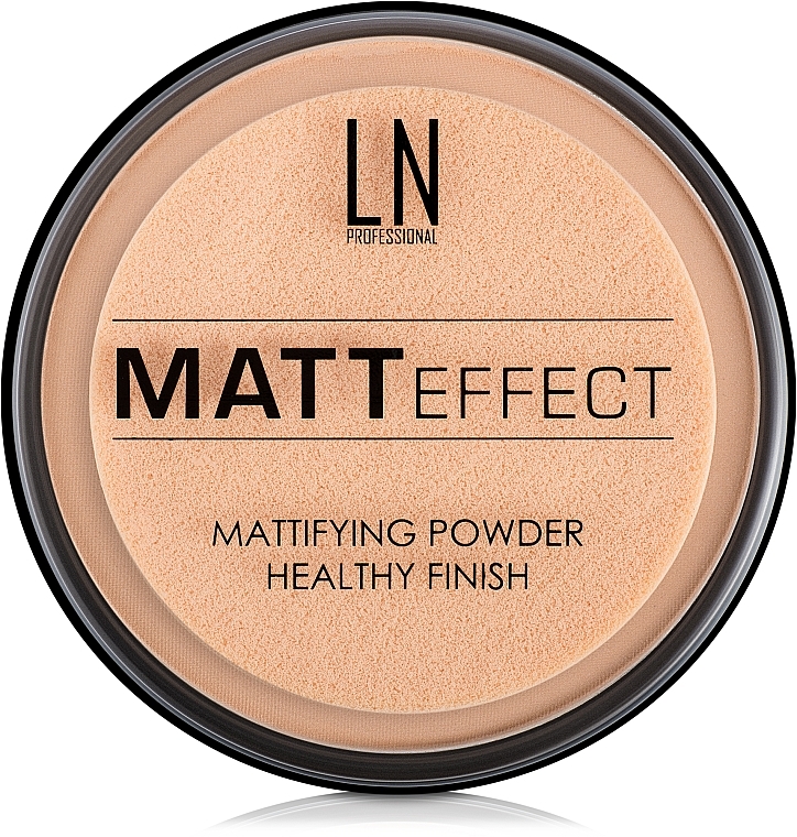 Face Powder - LN Professional Matt Effect — photo N4