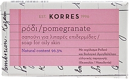 Fragrances, Perfumes, Cosmetics Pomegranate Face Soap for Oily Skin - Korres Pomegranate Soap