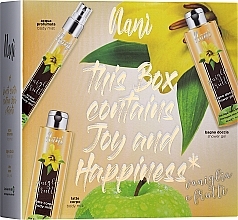 Fragrances, Perfumes, Cosmetics Set - Nani Vanilla & Fruits Gift Set (b/mist/75ml + b/milk/250ml + sh/gel/250ml)