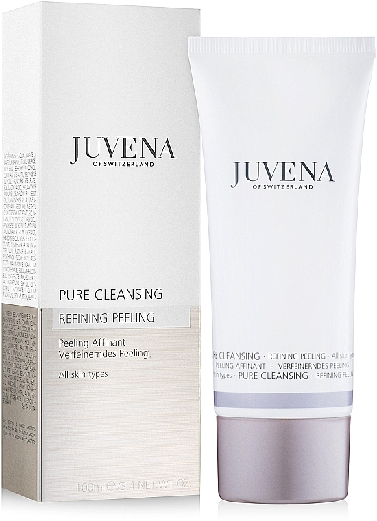 Gentle Facial Peeling with Bamboo Charcoal - Juvena Pure Cleansing Refining Peeling — photo N1