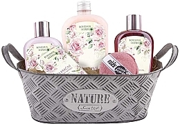 Fragrances, Perfumes, Cosmetics Set 'Rosehip and Rose', 5 products - Bohemia Gifts Botanica Rosehip & Rose Book Set