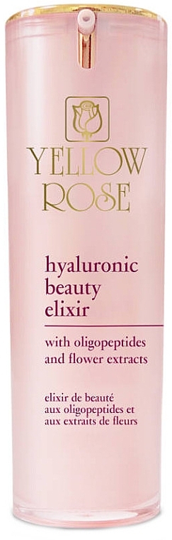 Anti-Wrinkle Hyaluronic Acid Serum - Yellow Rose Hyaluronic Beauty Elixir — photo N1