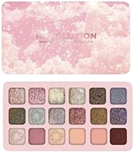 Eyeshadow Palette - Makeup Revolution Y2K Baby Forever Flawless Palette Dreamer — photo N1