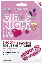 Fragrances, Perfumes, Cosmetics Smoothing Eye Patches - Face Facts Girls Night In Smoothing Eye Patches