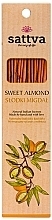 Sweet Almond Incense Sticks - Sattva Sweet Almond — photo N1
