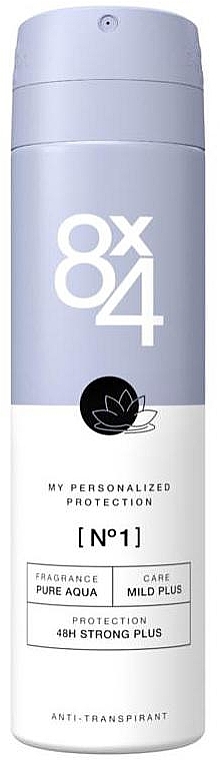 Deodorant - 8x4 No.1 Pure Aqua Deodorant — photo N1