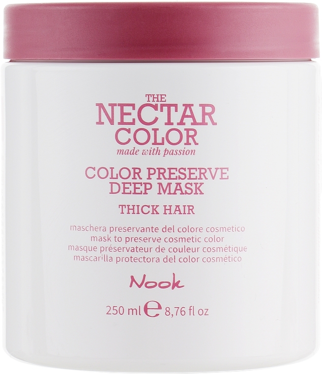 Color Preserve Mask for Coarse & Thick Hair - Nook The Nectar Color Color Preserve Deep Mask — photo N3