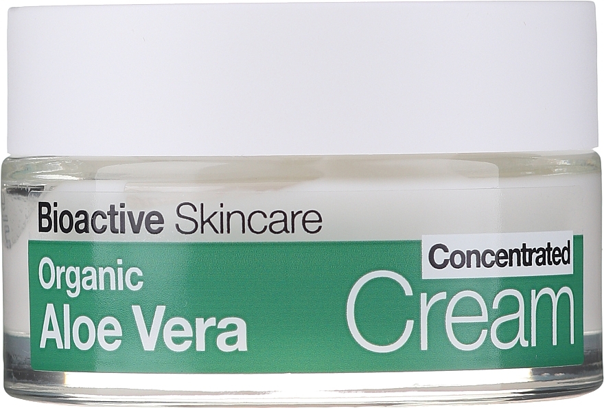 Concentrated Aloe Vera Cream - Dr.Organic Bioactive Skincare Aloe Vera Concentrated Cream — photo N2