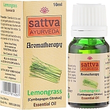 Essential Oil "Lemongrass" - Sattva Ayurveda Lemongrass Essential Oil — photo N2