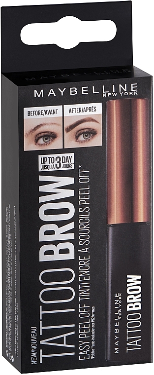 Brow Gel-Tint - Maybelline Brow Tattoo Gel Tint — photo N2