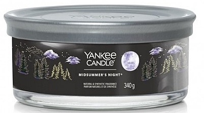 Scented Candle in Glass 'Midsummer's Night', 5 wicks - Yankee Candle Singnature — photo N1