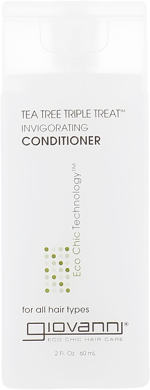 Toning Conditioner - Giovanni Eco Chic Hair Care Tea Tree Triple Conditioner — photo N2