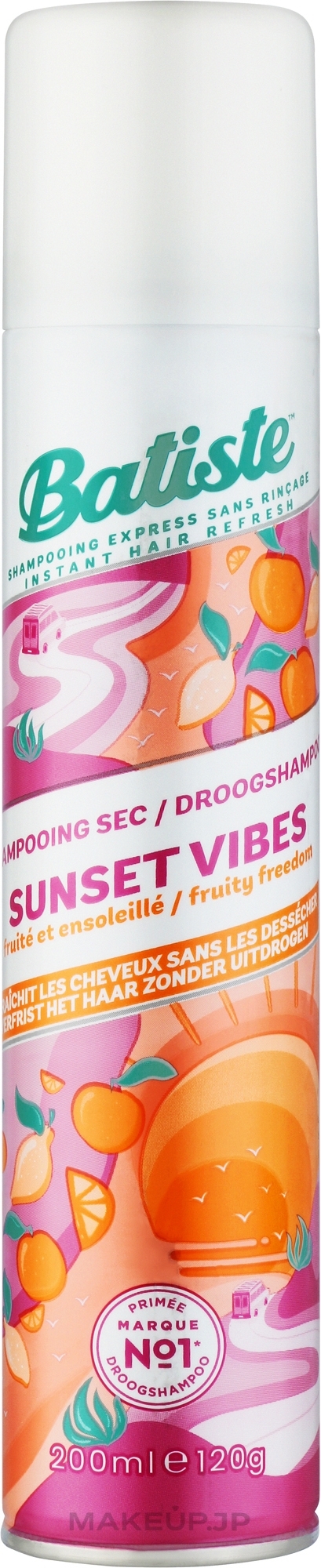 Dry Shampoo - Batiste Sunset Vibes Dry Shampoo — photo 200 ml
