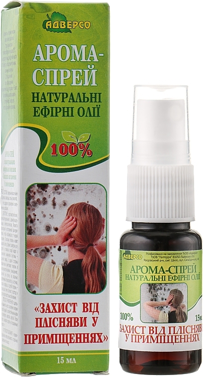 Aroma Spray with Natural Essential Oils "Mold Protection" - Adverso — photo N1