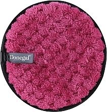 Makeup Remover Sponge, dark pink - Donegal Boo Boo Cleaning — photo N1