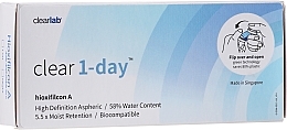 Fragrances, Perfumes, Cosmetics One-Day Contact Lenses, 30 pcs - Clearlab Clear 1-Day