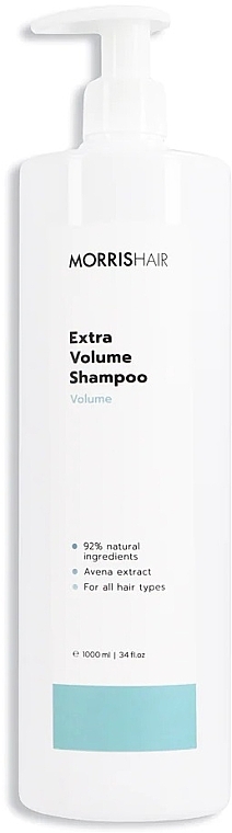 Volumizing Shampoo - Morris Hair Extra Volume Shampoo — photo N2