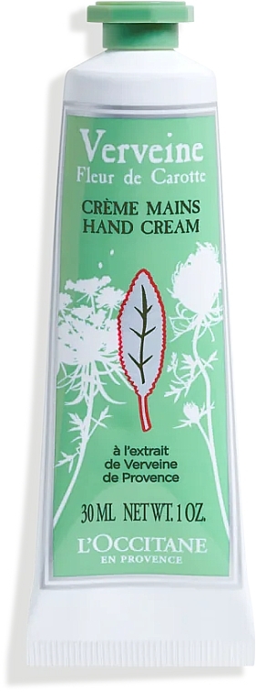Hand Cream with Verbena & Carrot Blossom - L'Occitane Verbena Carrot Blossom Hand Cream — photo N1