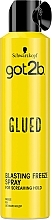 Fragrances, Perfumes, Cosmetics Screaming Hold Hair Spray "Steel Grip" - Schwarzkopf Got2b Glued Blasting Freeze