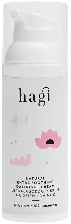 Natural Face Cream - Hagi Natural Extra Soothing Day/Night Cream — photo N2