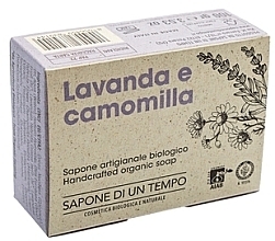Fragrances, Perfumes, Cosmetics Lavender & Chamomile Organic Soap - Sapone Di Un Tempo Organic Soap Lavender And Chamomile