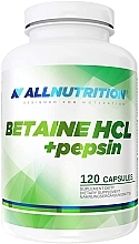 Betaine HCL + Pepsin Food Supplement - Allnutrition Betaine HCL+Pepsin — photo N1