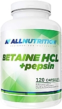 Fragrances, Perfumes, Cosmetics Betaine HCL + Pepsin Food Supplement - Allnutrition Betaine HCL+Pepsin