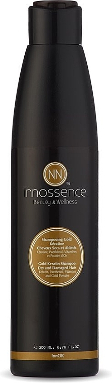 Keratin Shampoo - Innossence Innor Gold Keratin Hair Shampoo — photo N1