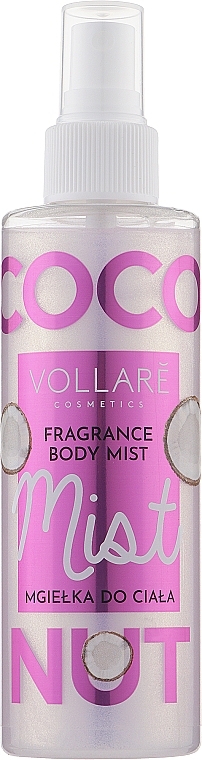 Coconut Body Mist - Vollare Body Mist Coconut — photo N1