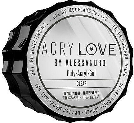 Polyacrylic Nail Gel - Alessandro International AcryLove Poly-Acryl-Gel — photo N4