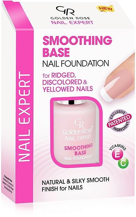 Nail Base Coat - Golden Rose Nail Expert Smoothing Base Nail Foundation — photo N1