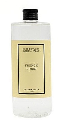 Fragrance Diffuser Refill - Cereria Molla French Linen — photo N1