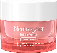 Brightening Facial Cream Gel - Neutrogena Bright Boost Gel Cream — photo N1